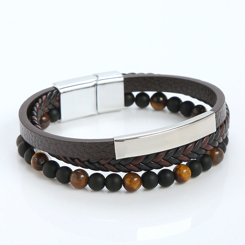 Engravable Bracelets for gentlemen!