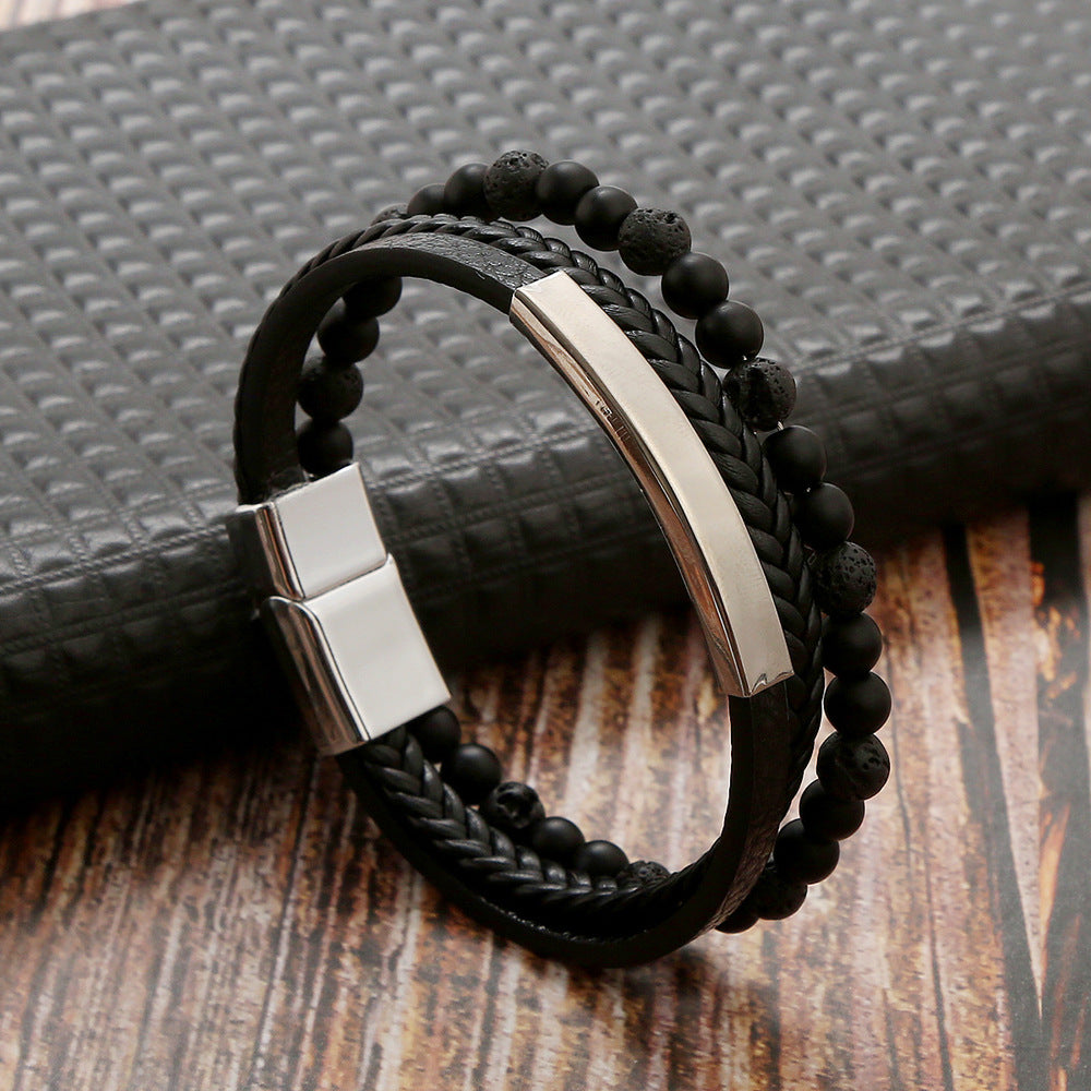 Engravable Bracelets for gentlemen!