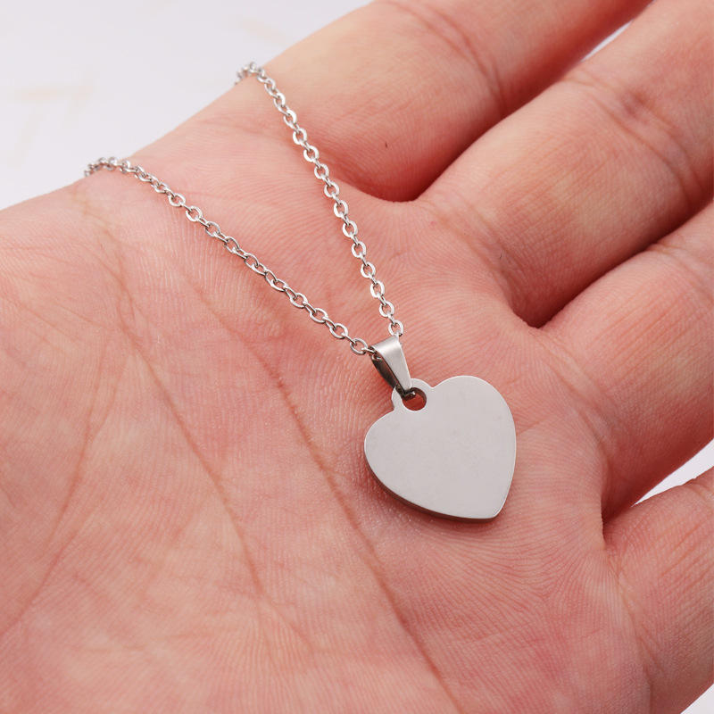 Personalized Heart Necklace – Custom Initials Pendant (Gold & Silver) | Lazino Jewelry